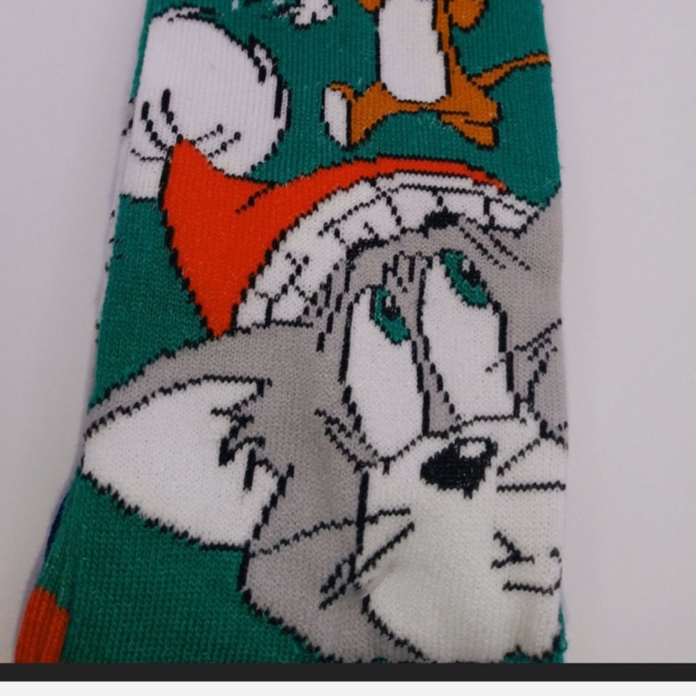TOM & JERRY SOCKS 2PK  UNTIL SEX SHOE SIZE 6-12 NWT